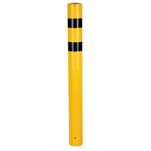 Impact protection steel Bollard ø 159mm  (H) 1200 mm  for setting in concrete