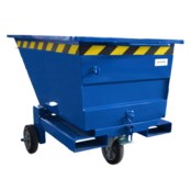 Kontener samowyładowczy manualny na kółkach 250L Model CW