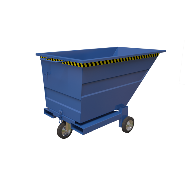 Chip Container 250L with wheels Tipper Container CW-model