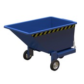 Kontener samowyładowczy manualny na kółkach 400L Model CW