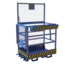 SalesBridges Access Safety Working Platform 1200x800x1950mm for forklift CE