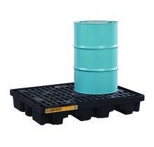 Spill Container 254L Retention Barrel Collection tray Low Line Pallet