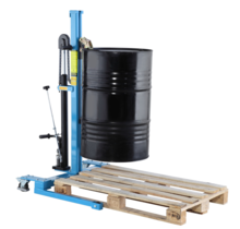 Drum lifter capacity 300Kg for DIN Barrels 208L Lift 800cm