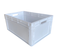 Eurobox Universal 60x40x27 cm white with handle Eurocontainer KLT box