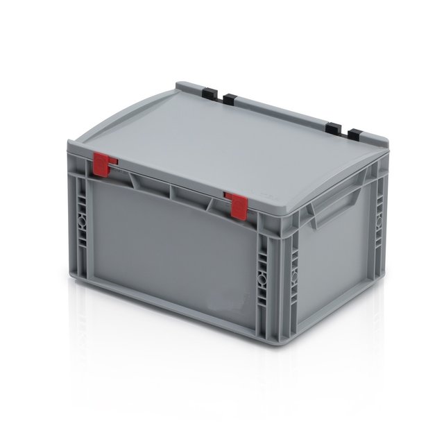 Eurobox Universal 40x30x23,5 cm with lid plastic Euro container Eurobox Universal 40x30x23,5 cm with lid plastic Euro container