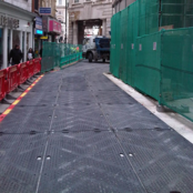 Medium Duty Ground Protection Mat with Handholds 1200 x 2410 x 12mm