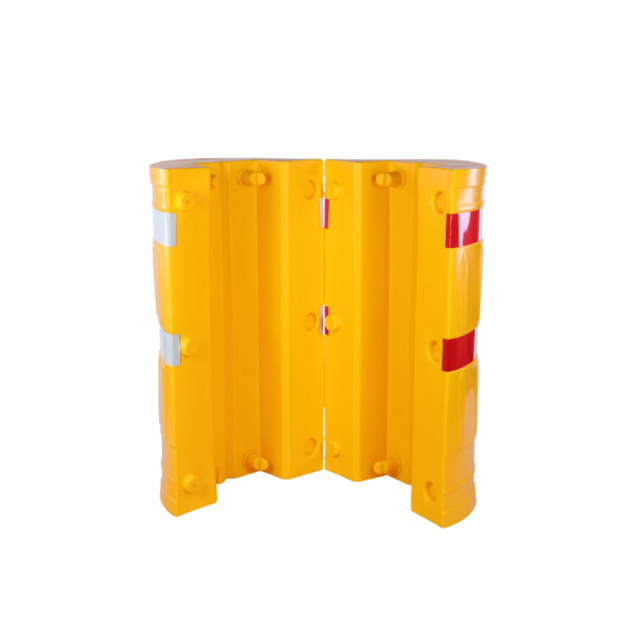 Polyethylene column protection Easy fix Ø 620 mm Round model, core 260 x  260 mm