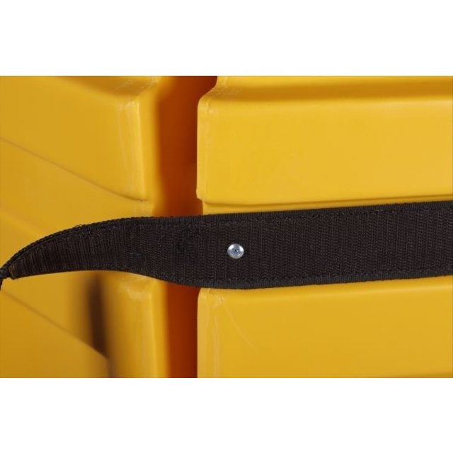 Odbojnica polietylenowa Łatwy montaż 150 x 150 mm ochrona kolumn Odbojnica polietylenowa Łatwy montaż 150 x 150 mm ochrona kolumn