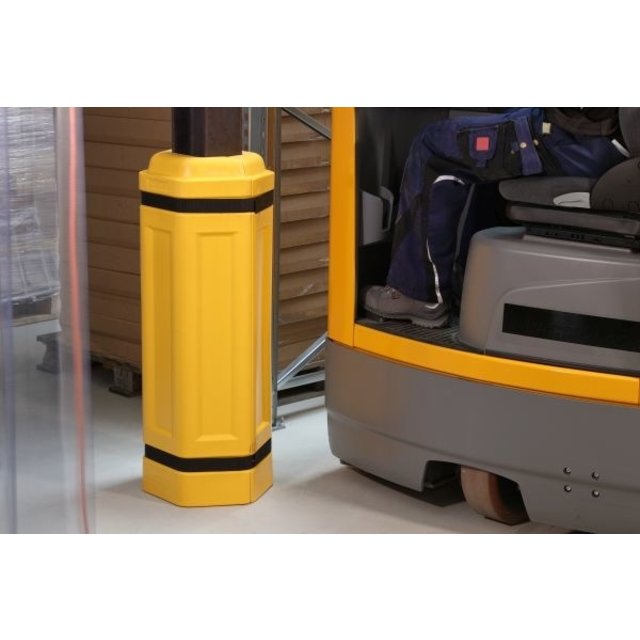 Odbojnica polietylenowa Łatwy montaż 100 x 100 mm ochrona kolumn