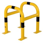 Steel column protection column collision protection