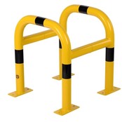 Steel column protection column collision protection