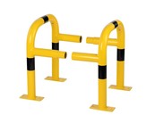 Steel column protection column collision protection