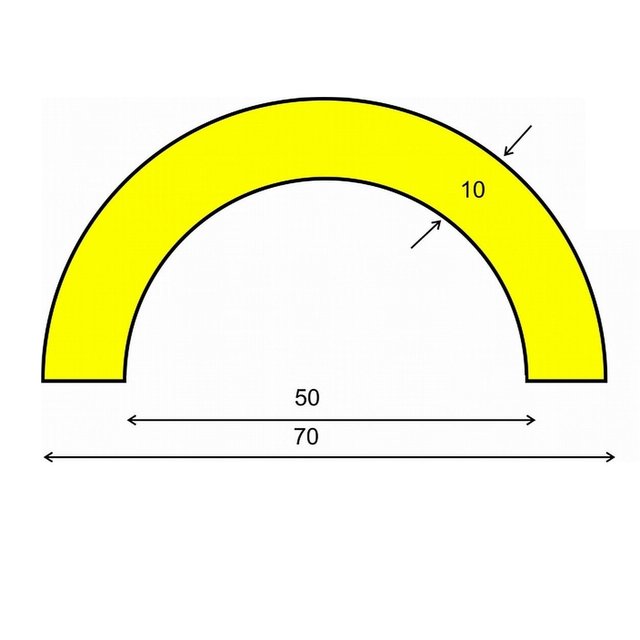 Pipe Protection PU Foam Yellow/Black Corner protection Type R50