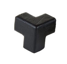 Corner protection PU foam black type H - 3D