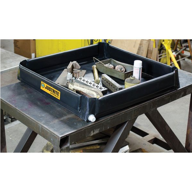 Spill Tray Mini Drum Drip Tray Collection Portable  Drainage