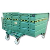 Chip Container 2000L Tipper Container LT-model for forklift Chip Container 2000L Tipper Container LT-model for forklift