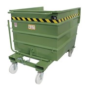 Chip Container 1600L Tipper Container LT-model for forklift Chip Container 1600L Tipper Container LT-model for forklift