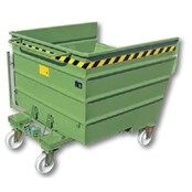Chip Container 1600L Tipper Container LT-model for forklift Chip Container 1600L Tipper Container LT-model for forklift