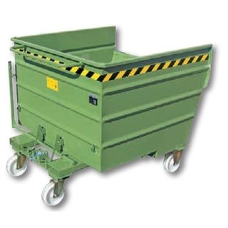 Chip Container 1000L Tipper Container LT-model for forklift