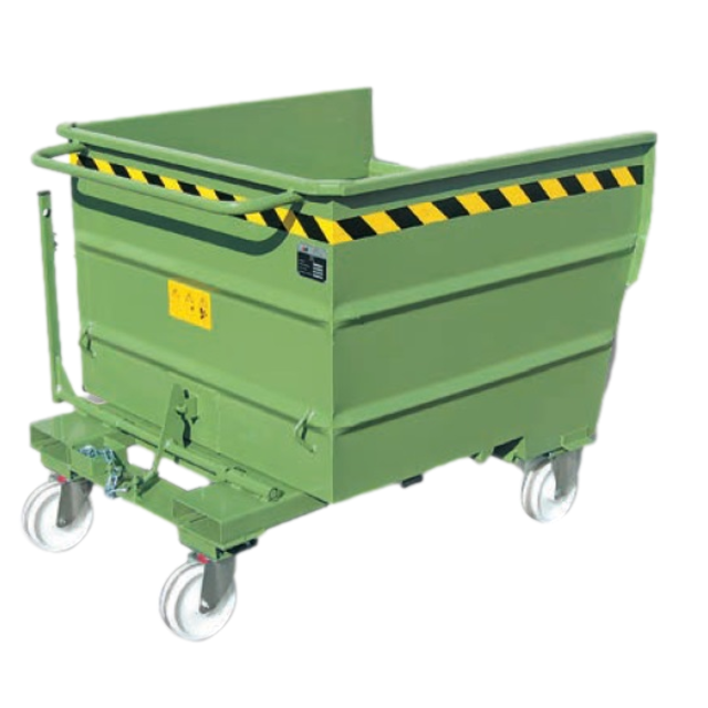 Chip Container 750L Tipper Container LT-model for forklift