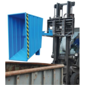 Chip Container 550L Tipper Container VG-model for forklift Chip Container 550L Tipper Container VG-model for forklift