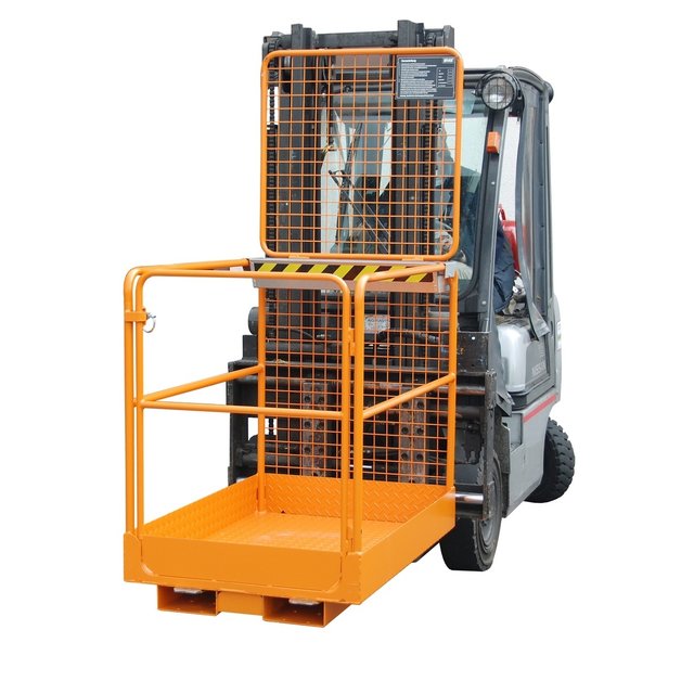 Access Safety Working Platform 1295x810x1885mm for forklift 300Kg TÜV Access Safety Working Platform 1295x810x1885mm for forklift 300Kg TÜV