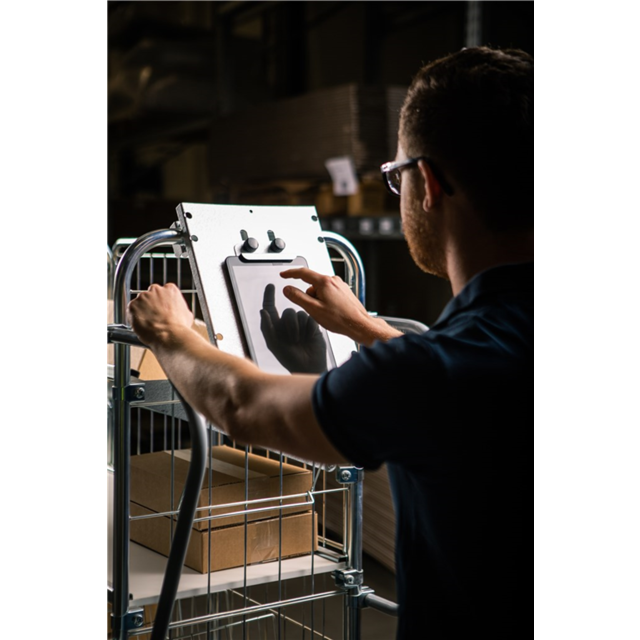 Order Picking Shelf Trolley Roll container e-commerce 130x62x171cm