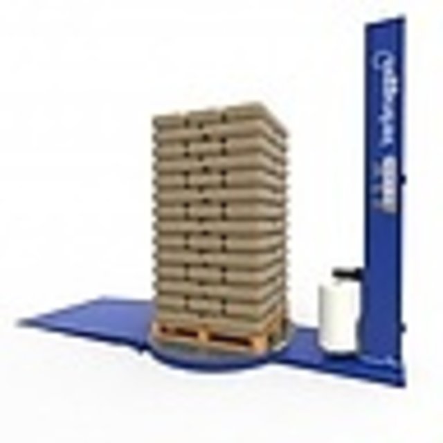 Stand-alone Palletizer Pallet Wrapper 120 x 120 x 250cm load capacity 1500 kg Stand-alone Palletizer Pallet Wrapper 120 x 120 x 250cm load capacity 1500 kg