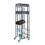Kontener wózek do kompletacji zamówień e-commerce 477x638x1850mm Kontener wózek do kompletacji zamówień e-commerce 477x638x1850mm