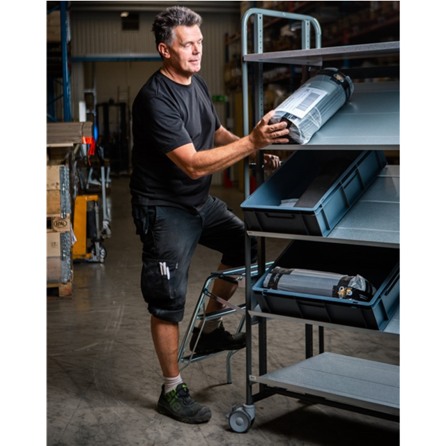 Order Picking Shelf Trolley Roll container e-commerce 477x638x1850mm