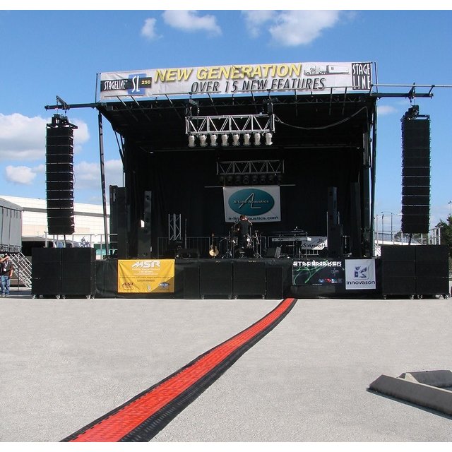 Próg kablowy z osłoną 5 tuneli Ø 33 mm ochrona kabla GUARD-DOG