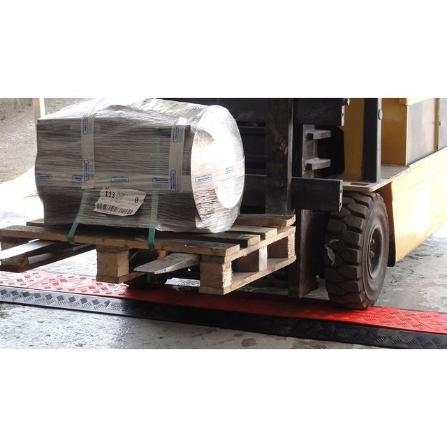 Próg kablowy z osłoną 5 tuneli Ø 33 mm ochrona kabla GUARD-DOG