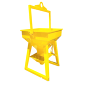 Concrete Bucket for Crane Manual 500L Concrete Bucket for Crane Manual 500L