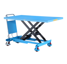 Lifting table 500kg Scissor lift truck with large platform 80x160cm