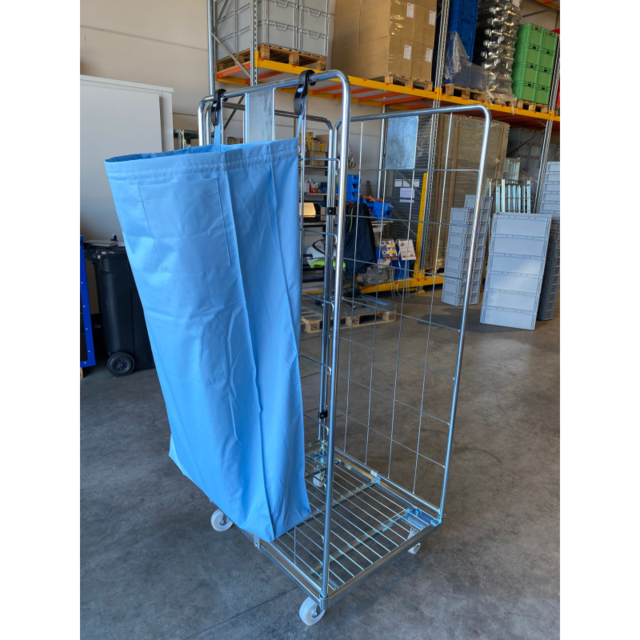 Torba do wózka siatkowego kontenerowego na kółkach  680x170x1200mm