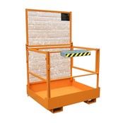 Foldable Access Safety Working Platform 1100x1210x1895mm for forklift TÜV