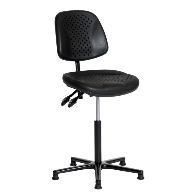 Krzesło przemysłowe biurowe ergonomiczne AIRPLUS  Meble warsztatowe Krzesło przemysłowe biurowe ergonomiczne AIRPLUS  Meble warsztatowe