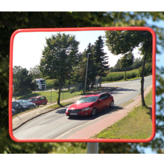 Traffic Mirror acrylic 60x80 cm , outdoor and indoor