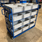 Order Picking container 130x65x123cm 4MW Rollcontainer trolley