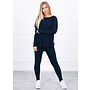 Dames Huispak Oversized Donkerblauw