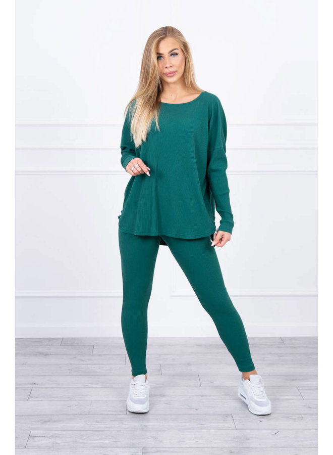 Dames Huispak Oversized Groen