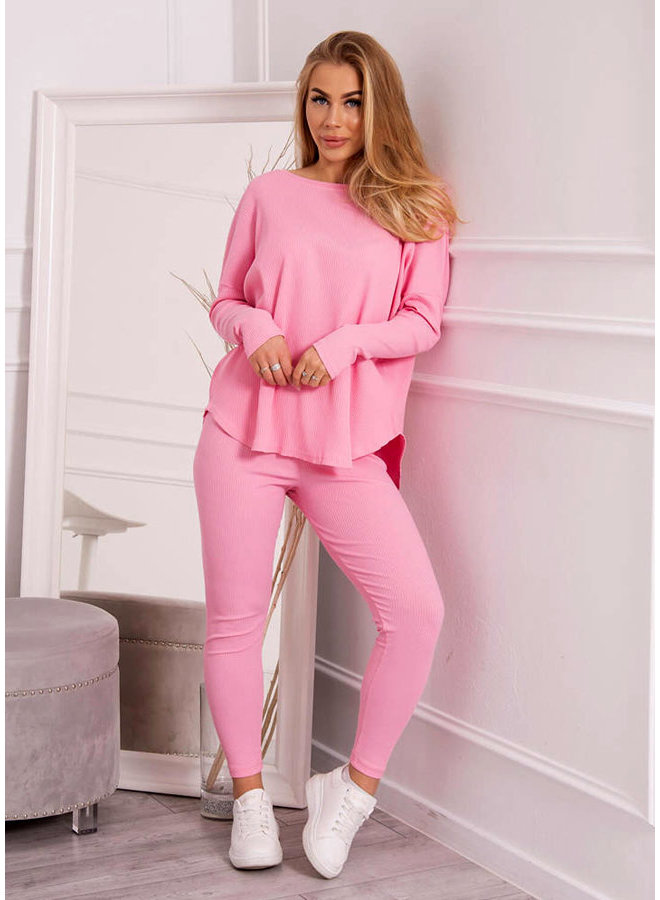 Dames Huispak Oversized Roze