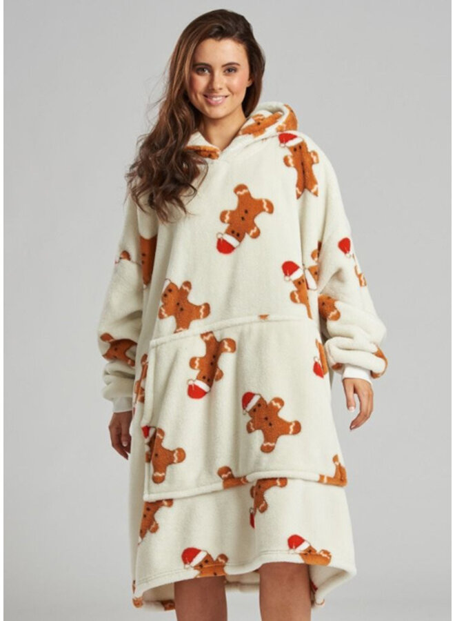 Hoodie Deken Kerst Koekje