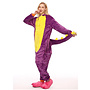 Onesie Dinosaurus Paars - Uniseks