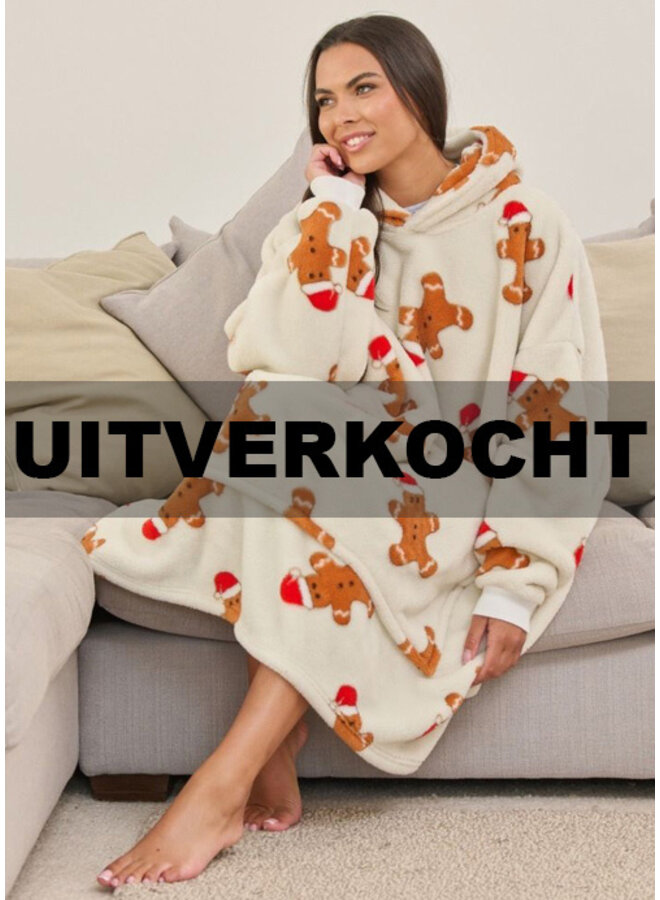 Hoodie Deken Kerst Koekje