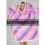 Hoodie Deken Sterren Paars