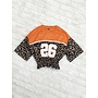 Oversized Top Panter Oranje - 3 Rijen