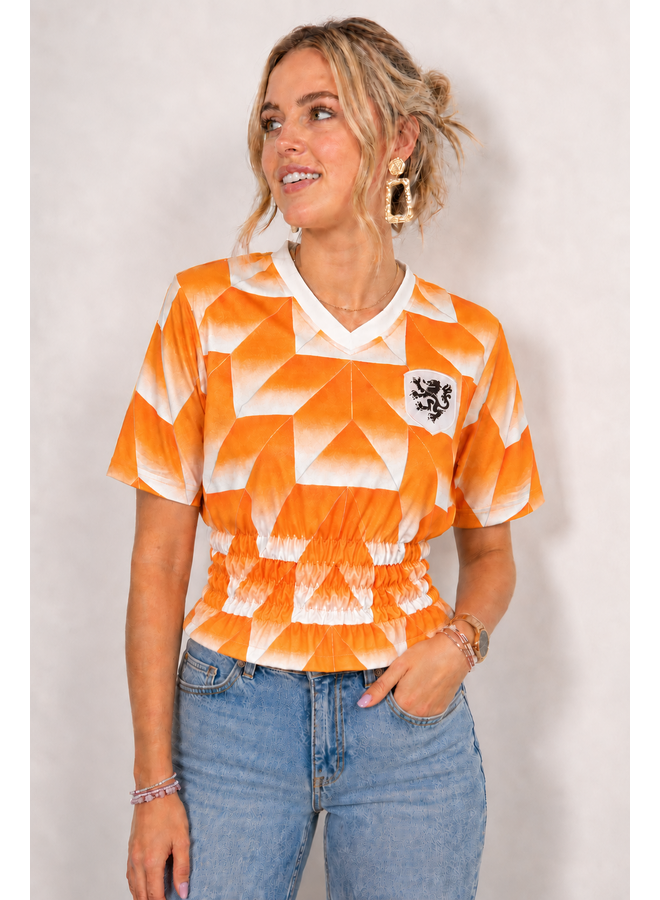 Retro Nederland: Cropped + Shirred + Peplum - 4 rijen