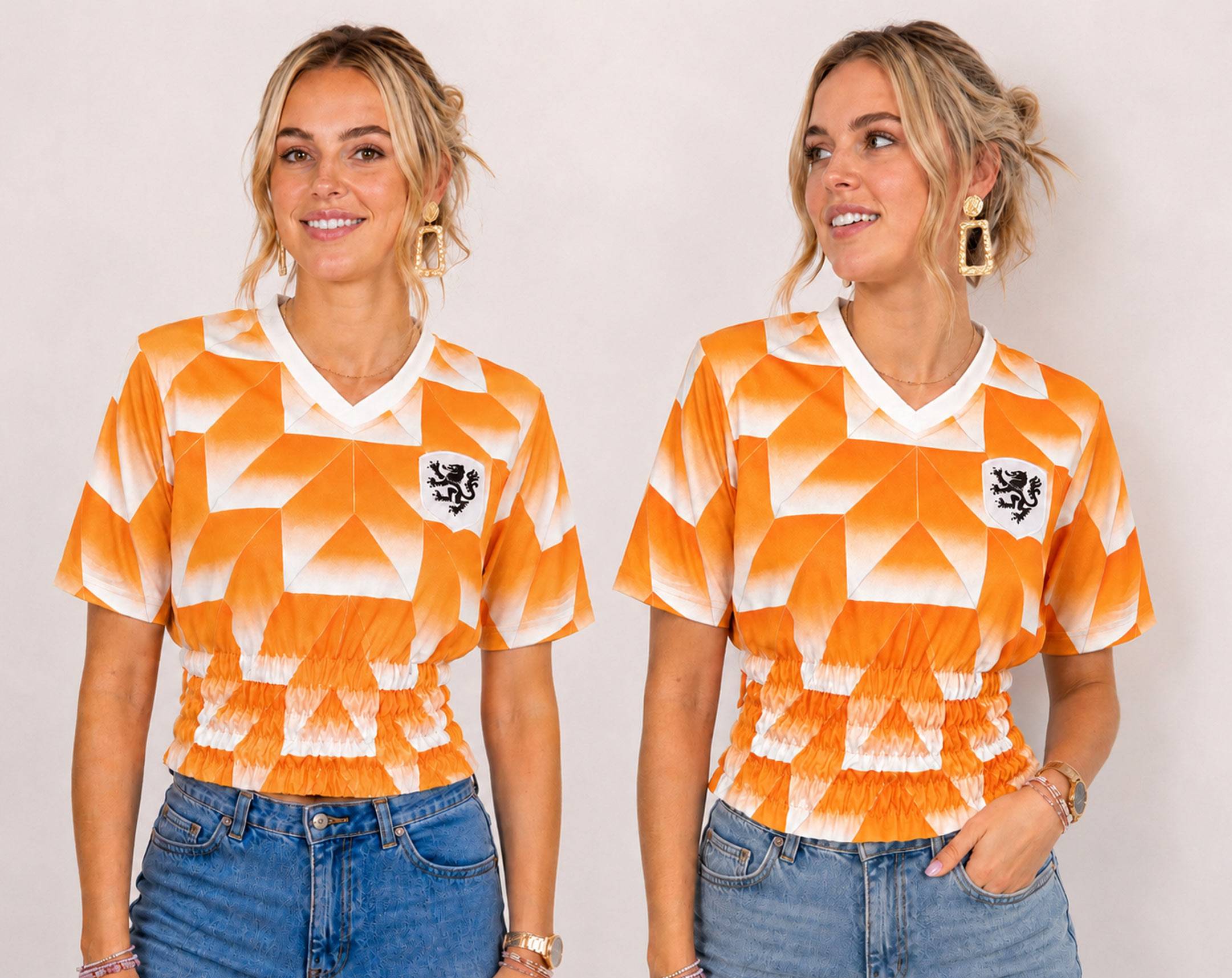 SHIRRED TOPS