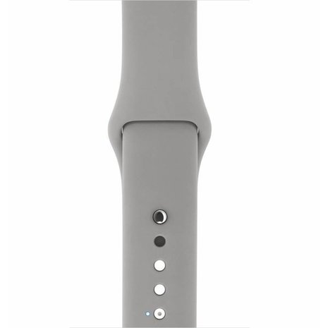 Strap-it Strap-it Bracelet silicone Apple Watch (gris)